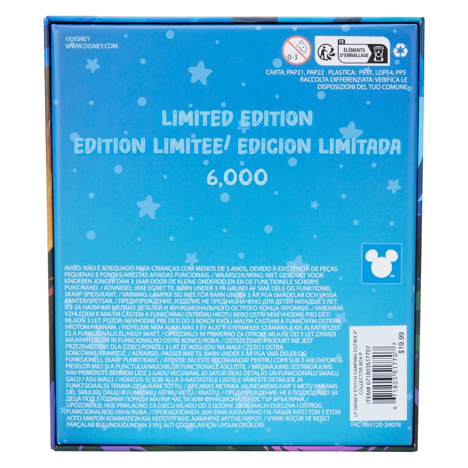 Loungefly x Disney Stitch Camping Cuties 3