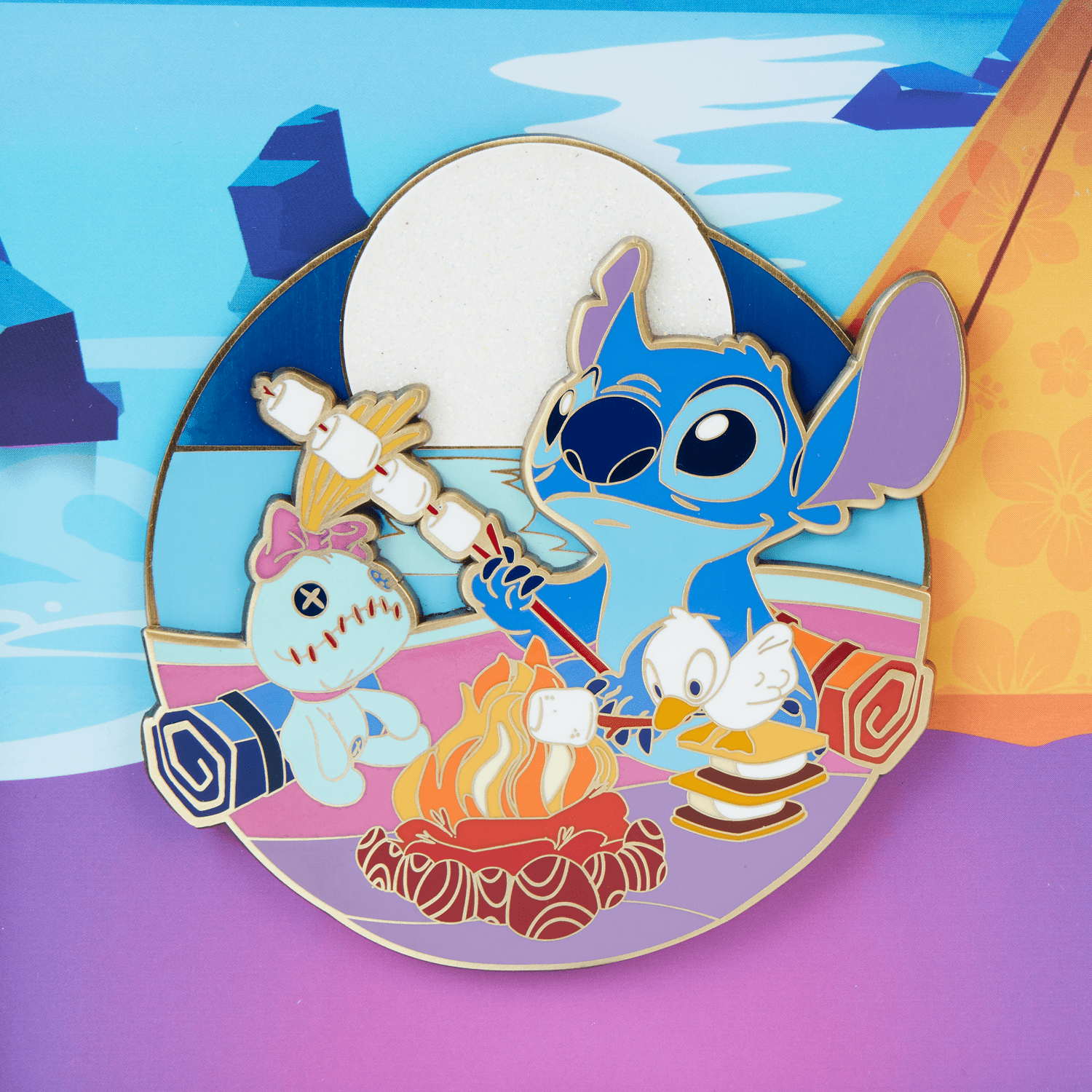 Loungefly x Disney Stitch Camping Cuties 3