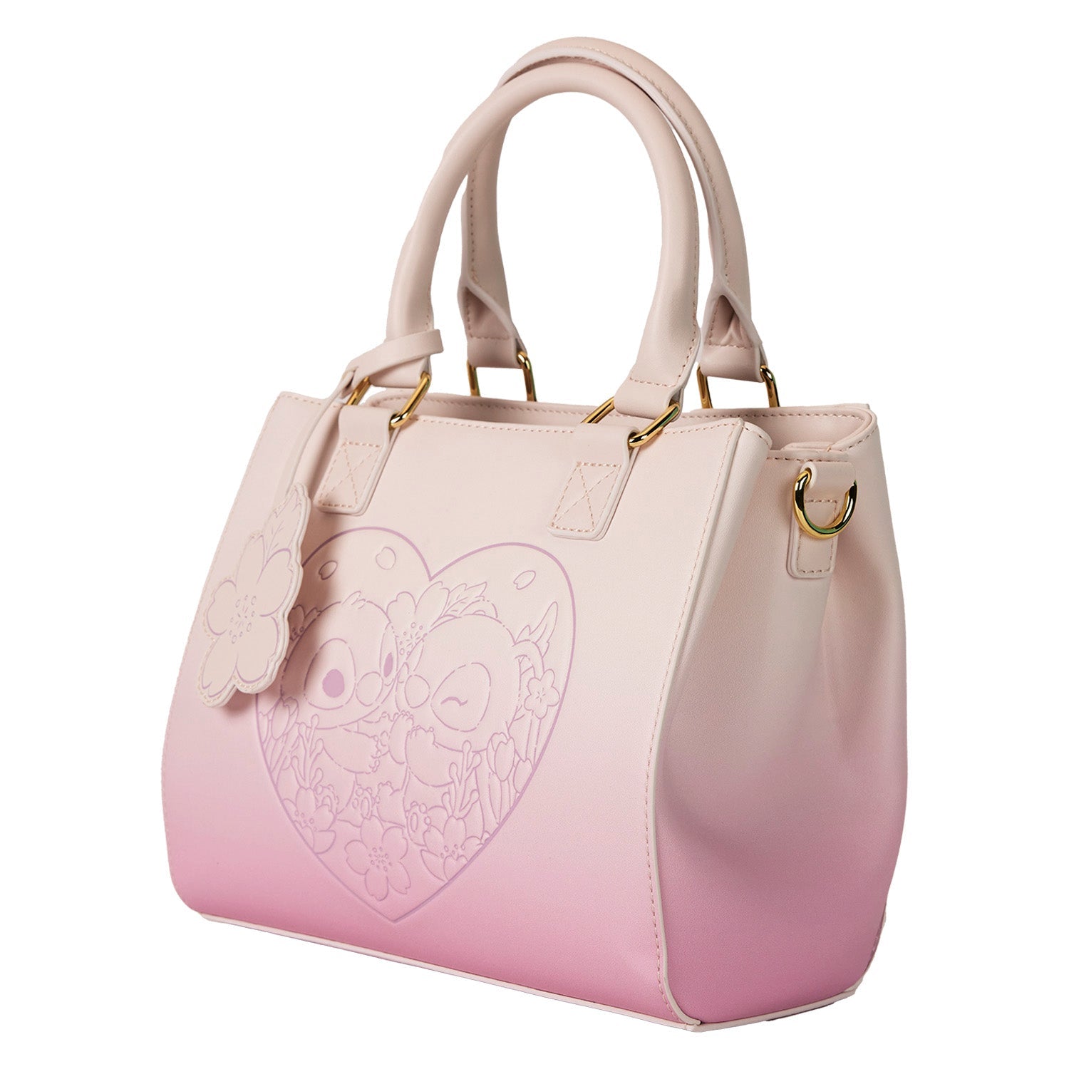 Loungefly x Disney Stitch Cherry Blossom Crossbody Bag - GeekCore