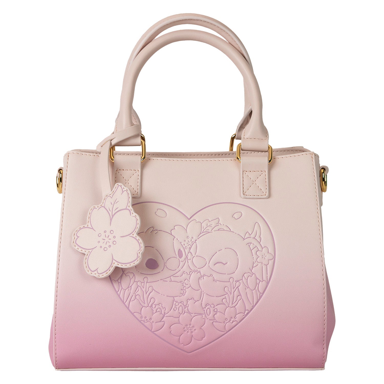 Loungefly x Disney Stitch Cherry Blossom Crossbody Bag - GeekCore