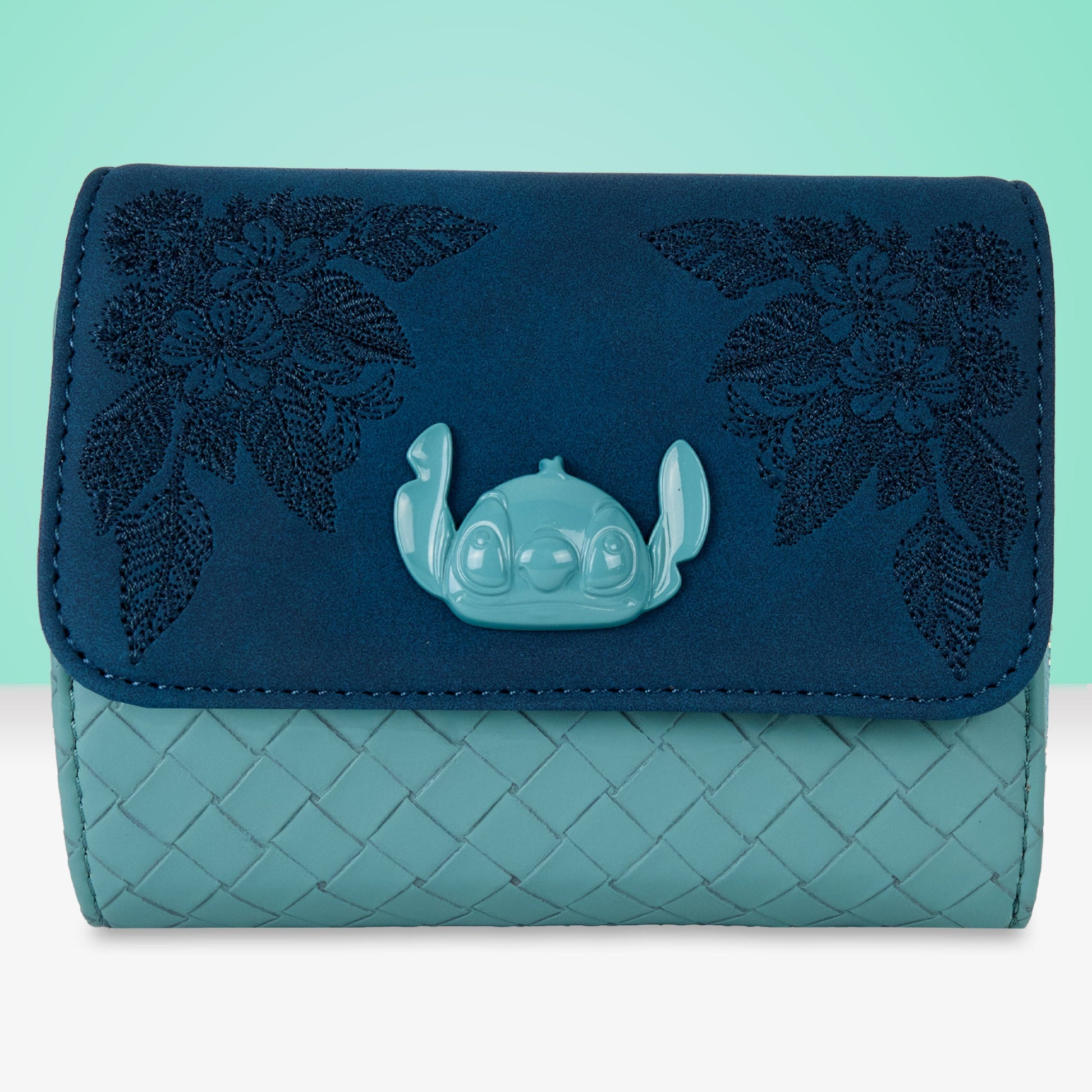 Loungefly x Disney Stitch Embroidered Wallet - GeekCore
