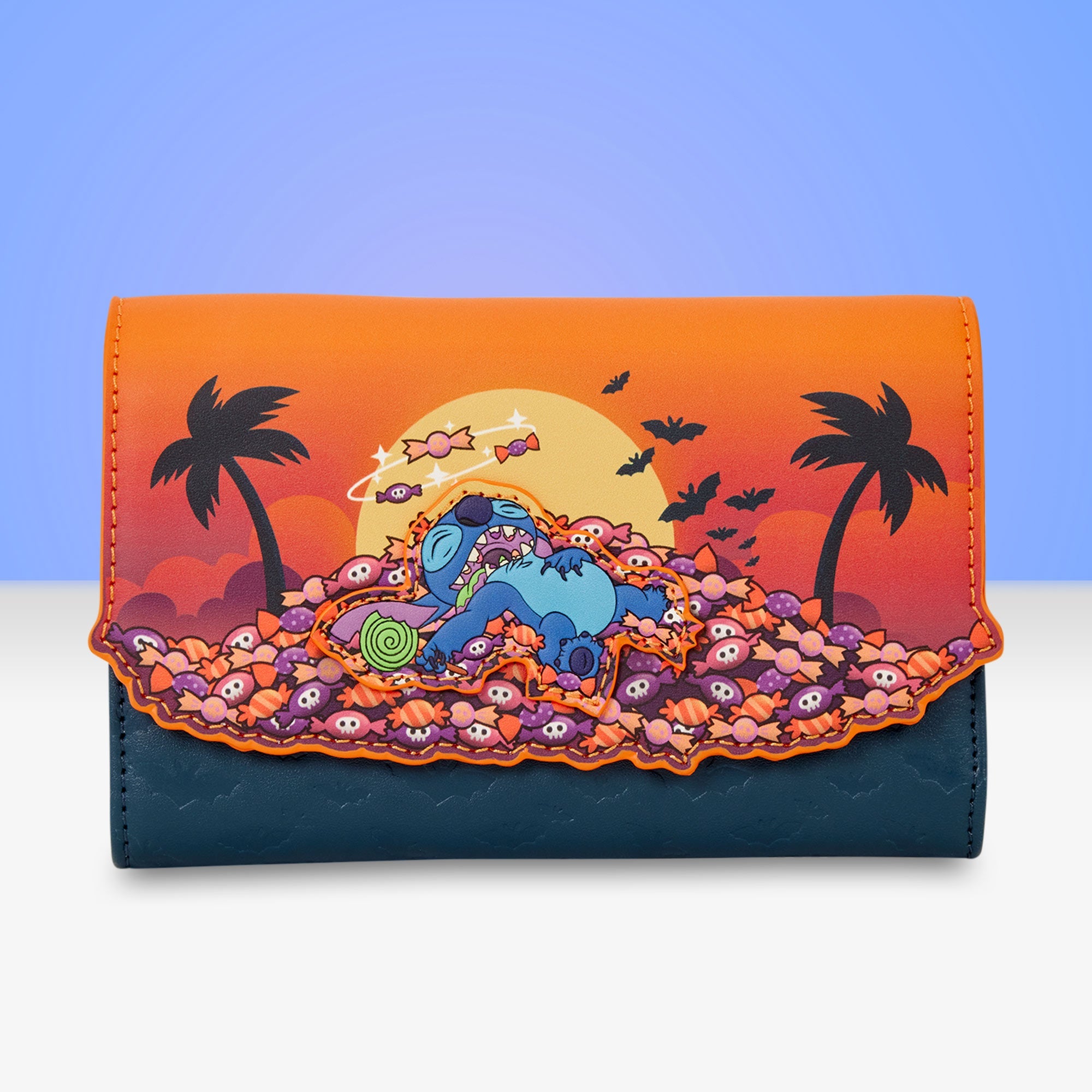 Loungefly x Disney Stitch Halloween Candy Wallet - GeekCore