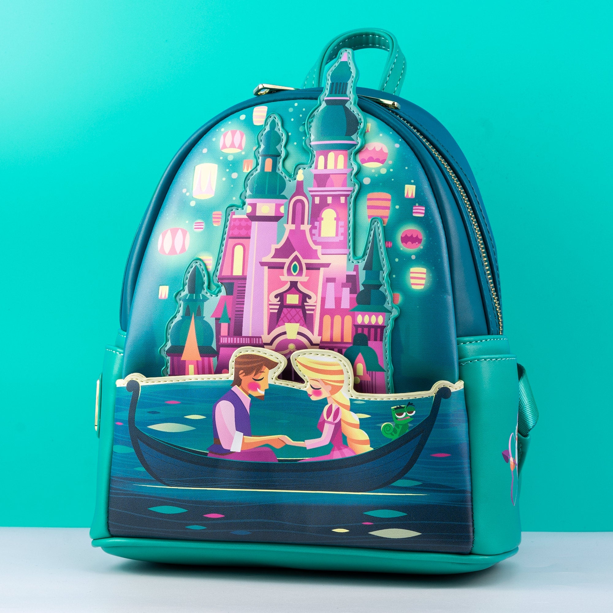Loungefly x Disney Tangled Princess Castle Mini Backpack - GeekCore