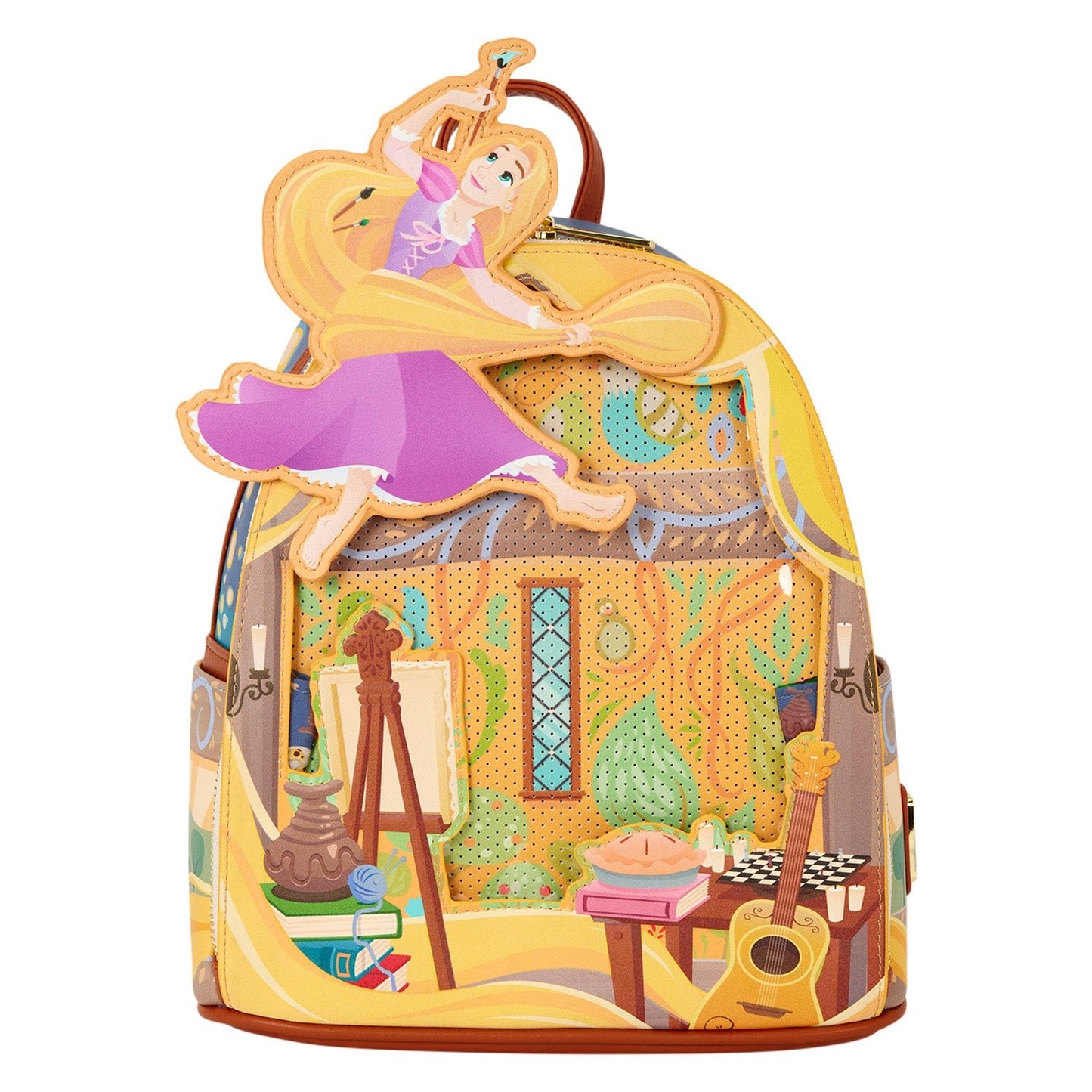 Loungefly x Disney Tangled Rapunzel Painting Mini Backpack - GeekCore