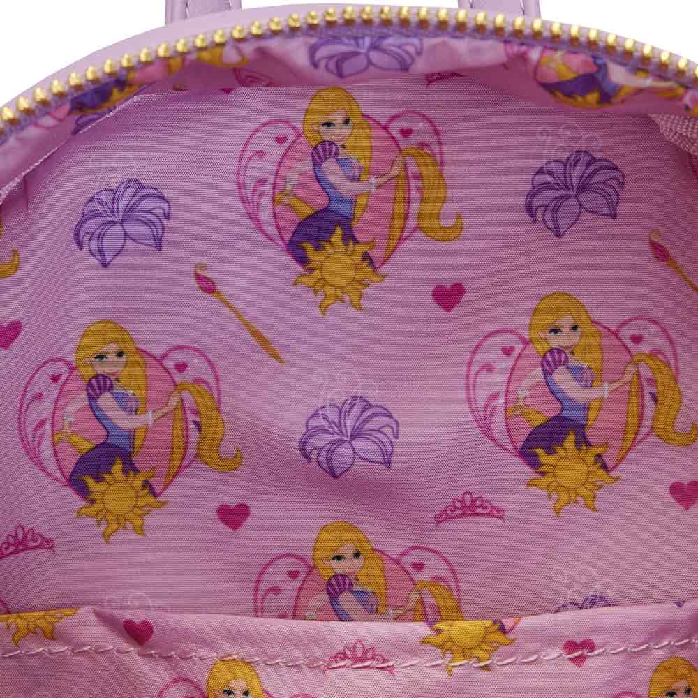 Loungefly x Disney Tangled Rapunzel Scenes Mini Backpack – GeekCore