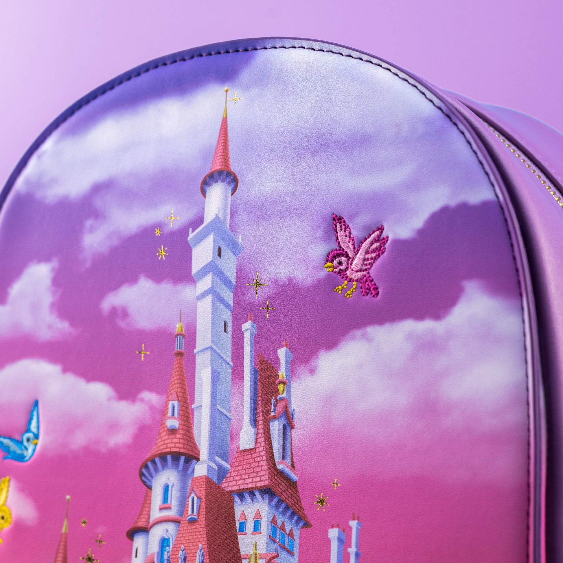 Loungefly x Disney The Beauty and The Beast Castle Window Mini Backpack - GeekCore