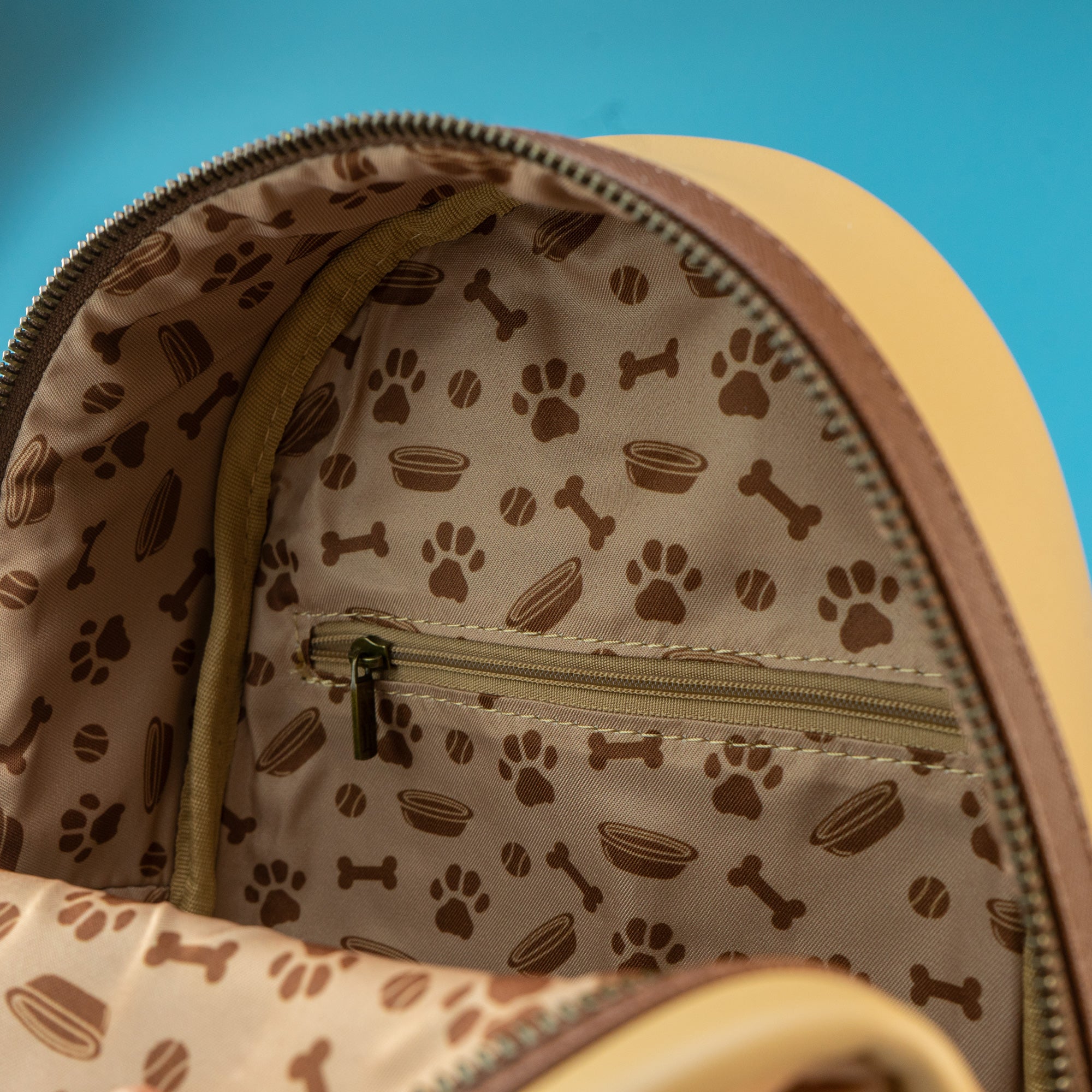 Loungefly x Disney the Dogs of Disney Corduroy Pocket Mini Backpack - GeekCore
