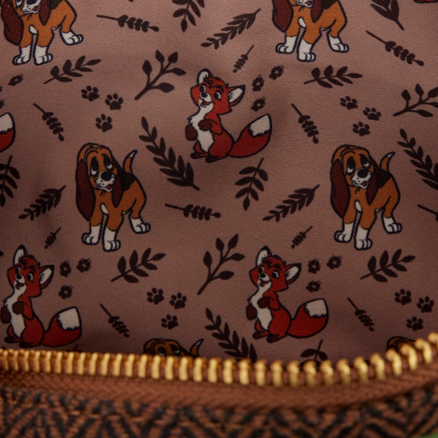 Loungefly x Disney The Fox And The Hound Tod & Copper Crossbody with Coin Bag - GeekCore