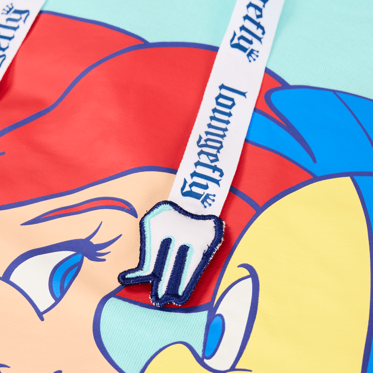 Loungefly x Disney The Little Mermaid Ariel and Flounder Unisex Hoodie - GeekCore