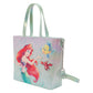 Loungefly x Disney The Little Mermaid Ariel & Flounder Tote Bag With Coin Bag - GeekCore