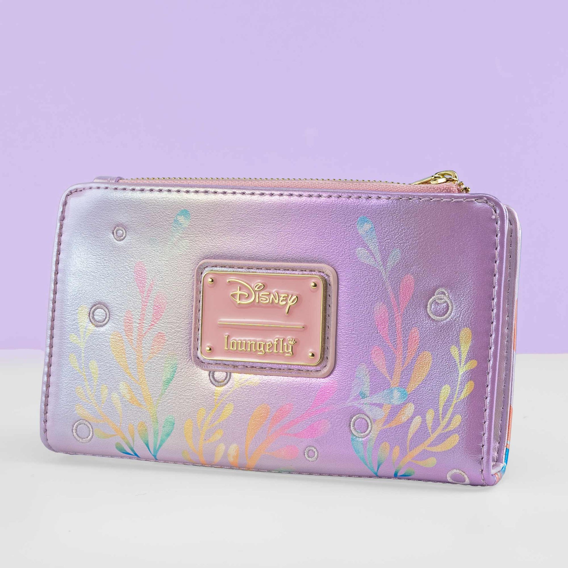 Loungefly x Disney The Little Mermaid Ariel Soft Floral Wallet - GeekCore