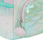 Loungefly x Disney The Little Mermaid Iridescent Pearl Mini Backpack - GeekCore