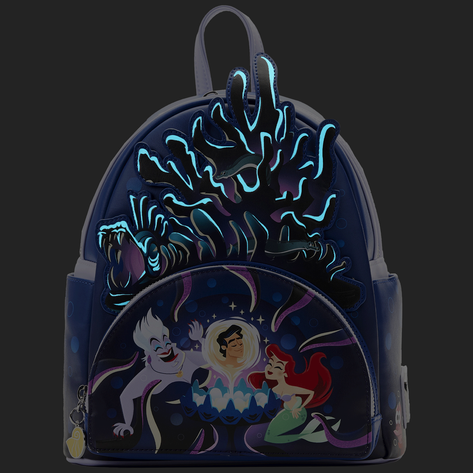 Loungefly x Disney The Little Mermaid Ursula Lair Mini Backpack GeekCore