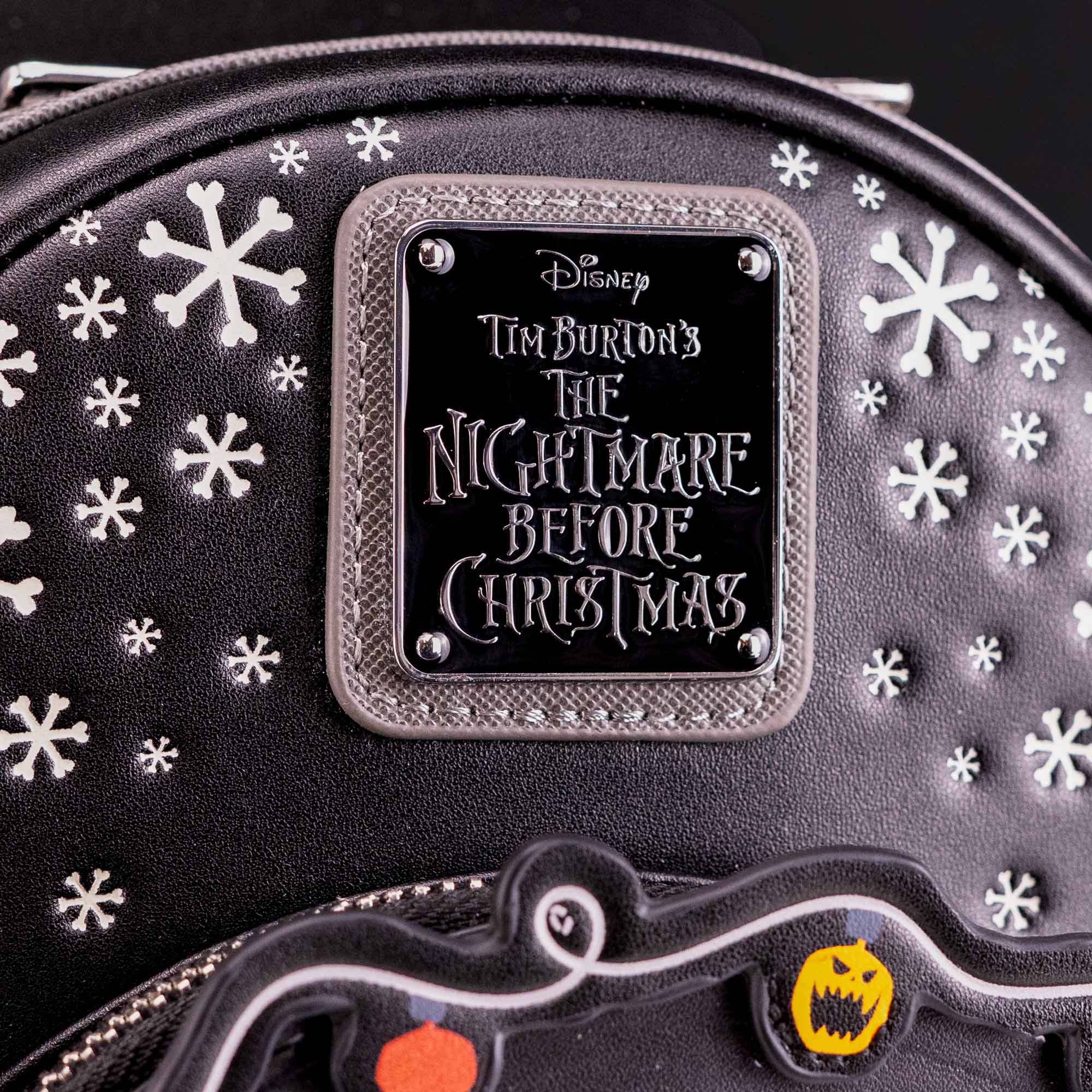 Loungefly x Disney The Nightmare Before Christmas Jack and Sally Snow Globe Mini Backpack - GeekCore