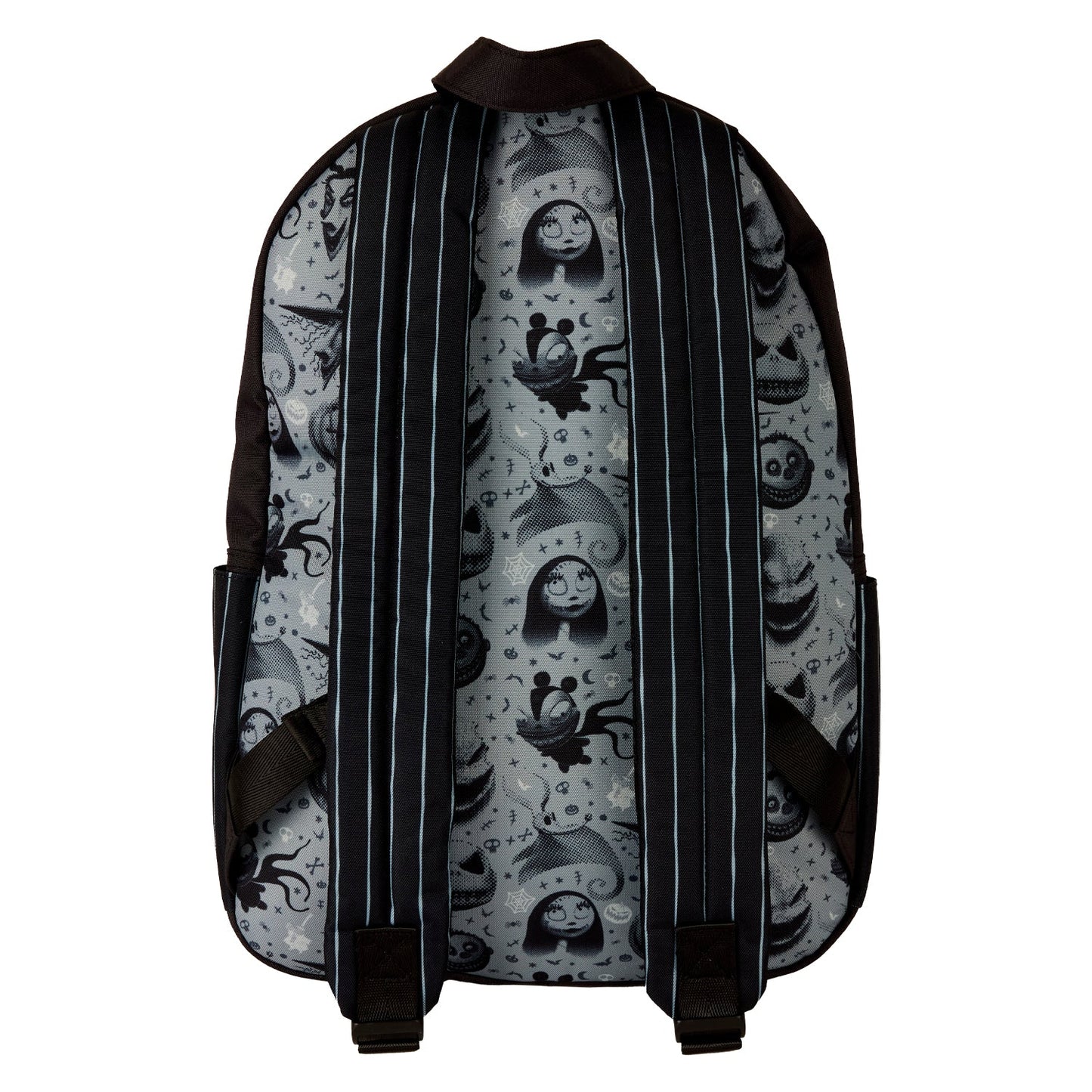 Loungefly x Disney The Nightmare Before Christmas Monochrome Nylon Full - Size Backpack - GeekCore