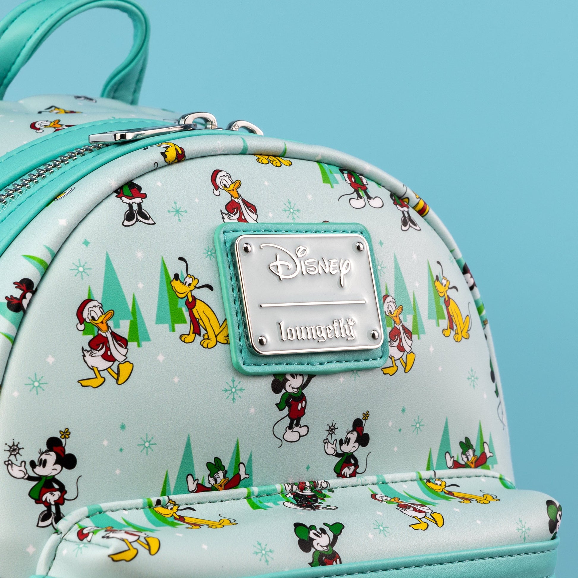 disney the sensational six mini backpack Loungefly x Disney The Sensational Six Christmas Character Print Mini – GeekCore