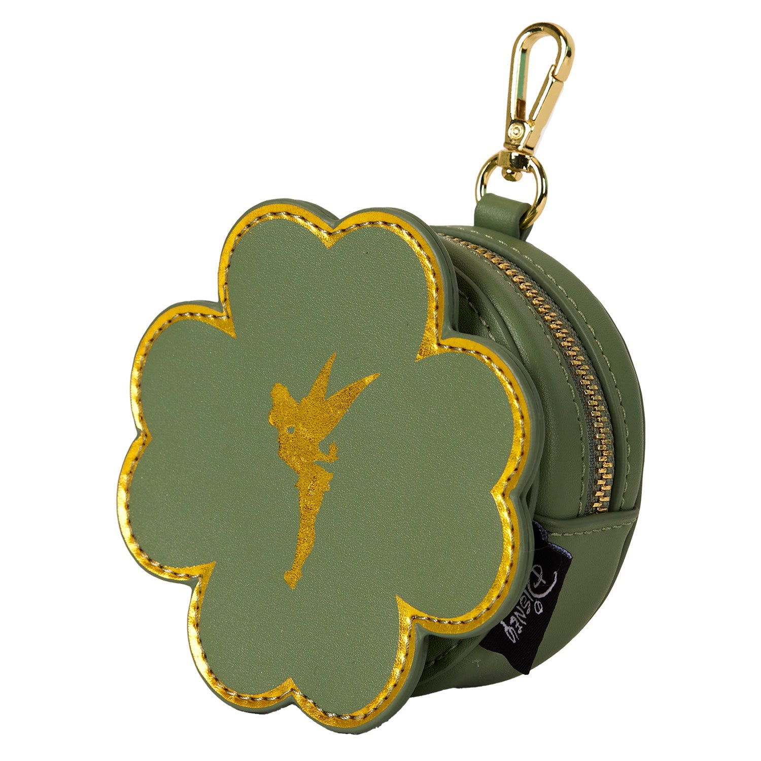 Loungefly x Disney Tinker Bell Four - Leaf Clover Tote Bag with Coin Bag - GeekCore