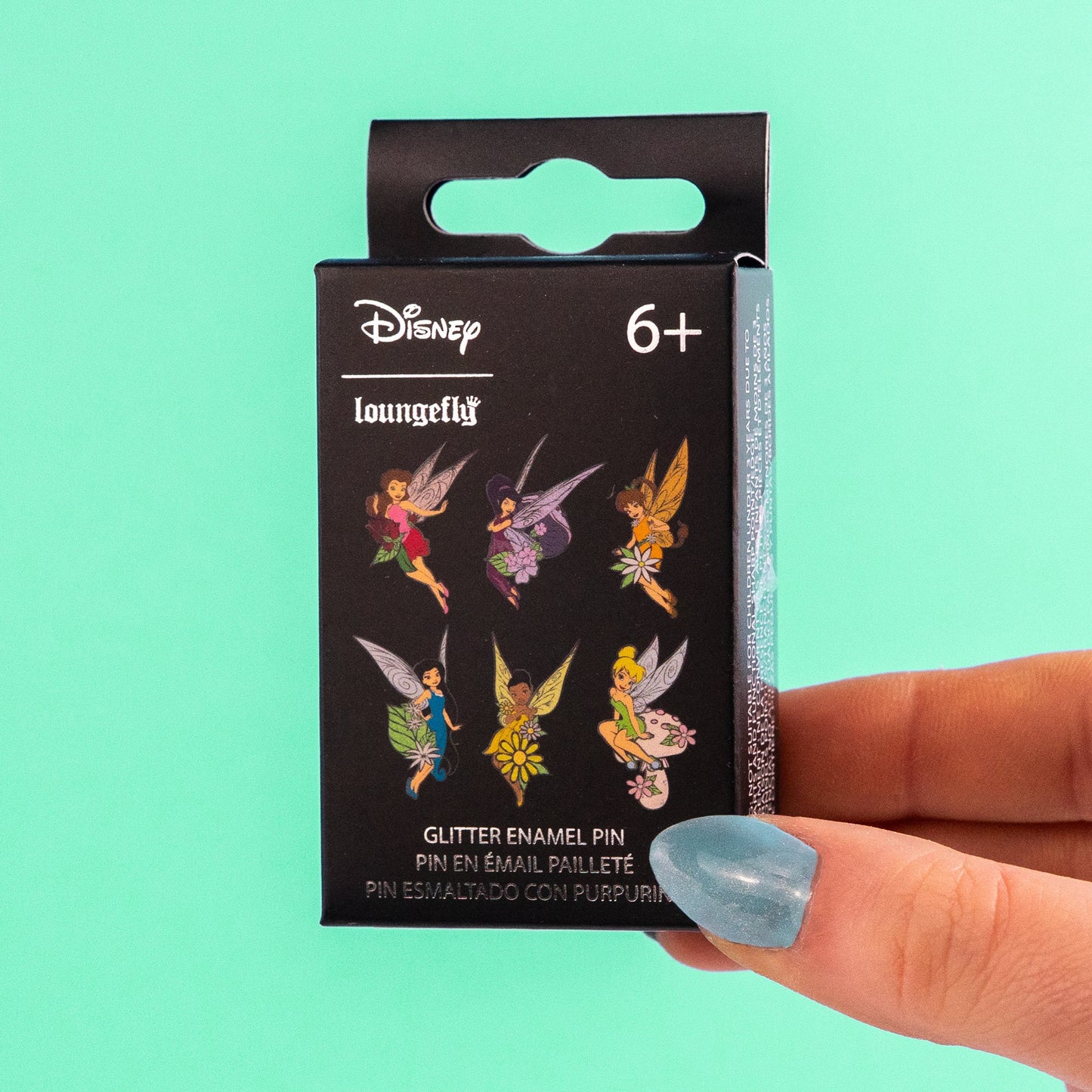 Loungefly x Disney Tinker Bell & Friends Glitter Blind Box Mystery Pin - GeekCore