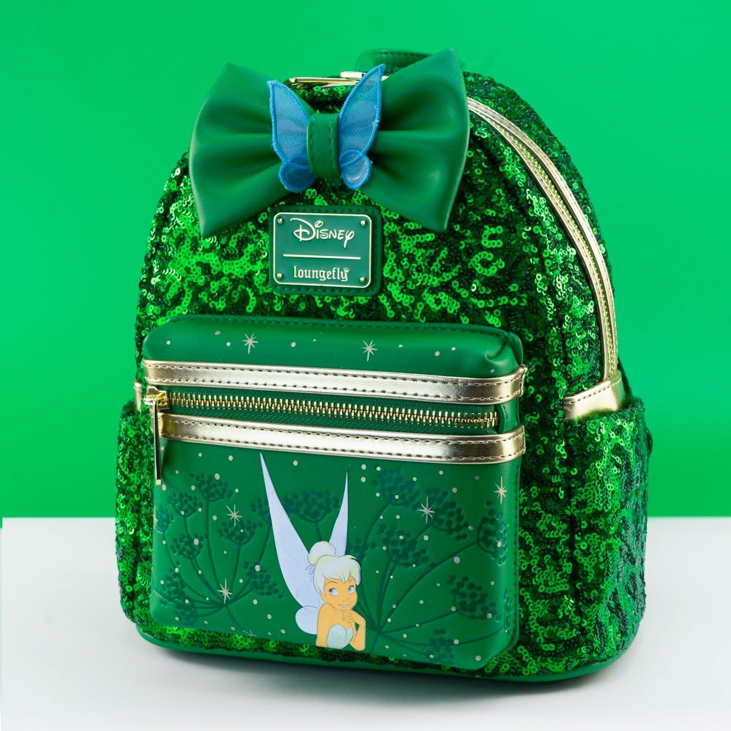 Loungefly x Disney Tinker Bell Sequin Mini Backpack - GeekCore
