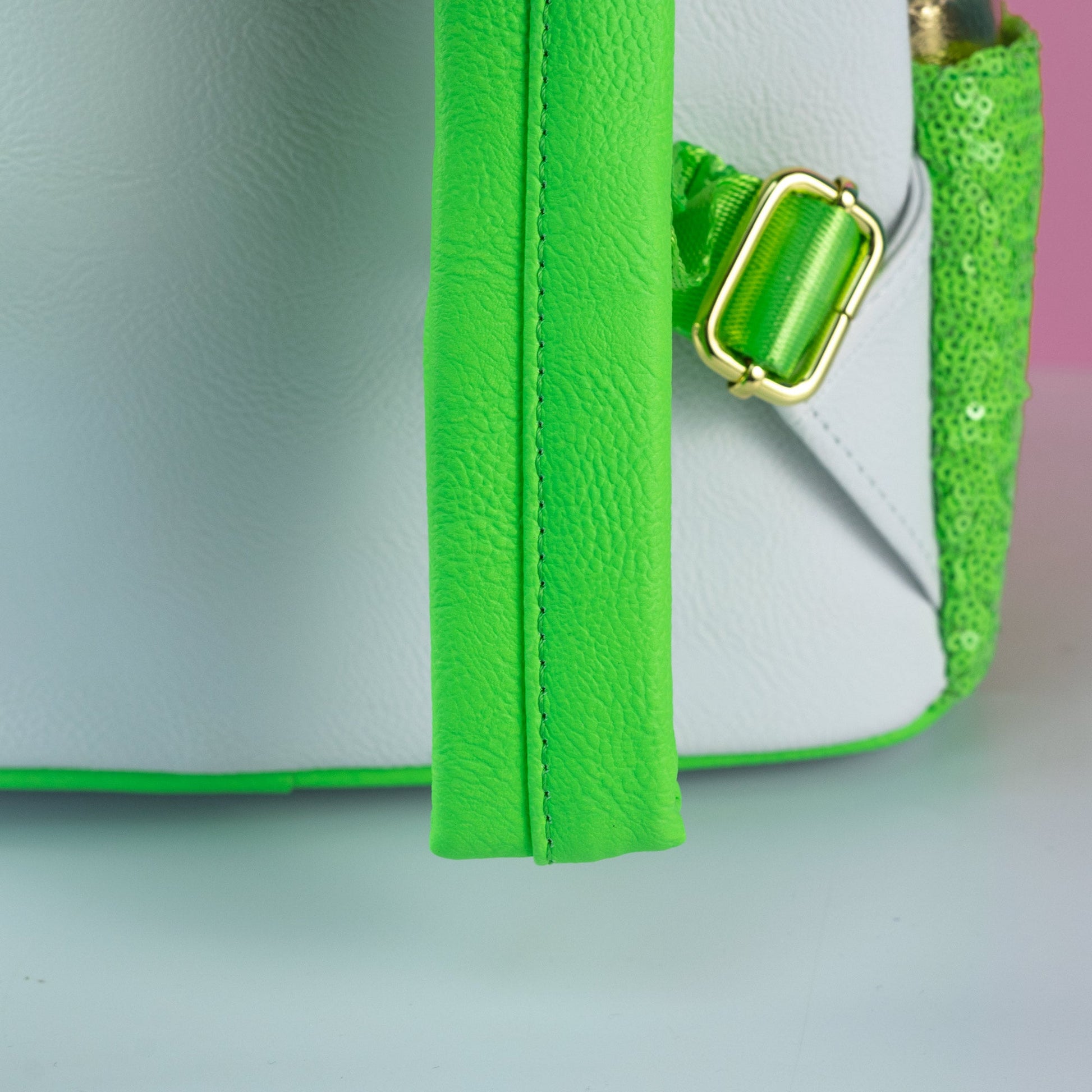 Loungefly x Disney Tinkerbell Green Sequin Mini Backpack - GeekCore