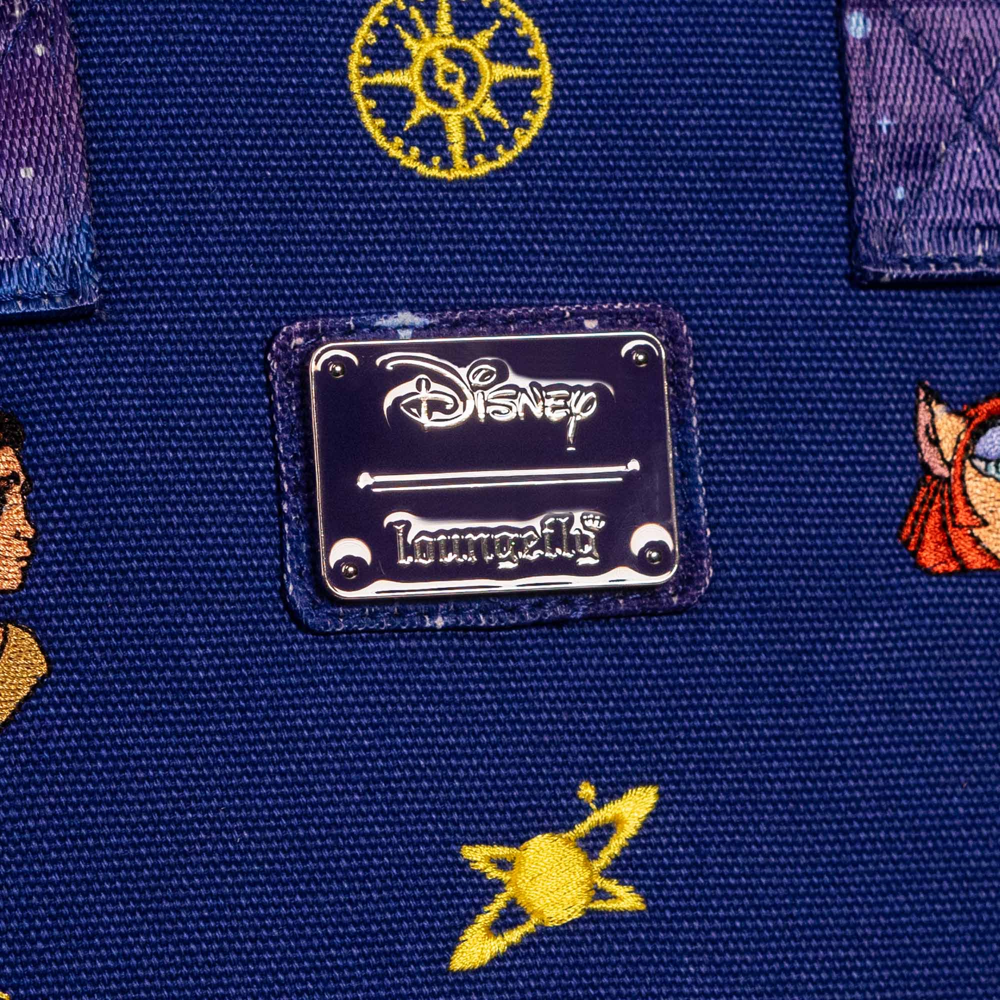 Loungefly x Disney Treasure Planet Canvas Icons Mid - Size Backpack - GeekCore