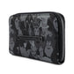 Loungefly X Disney Villains Debossed All Over Print Zip Around Purse - GeekCore