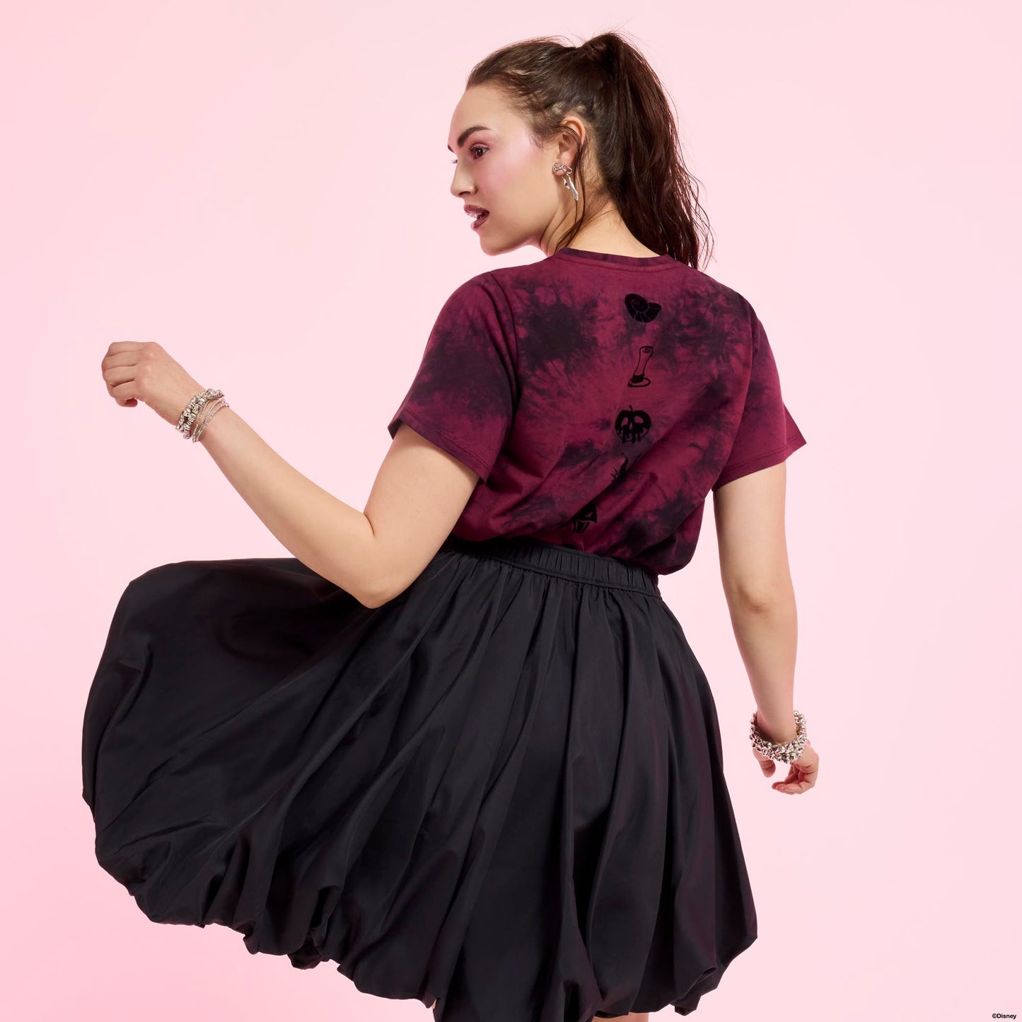 Loungefly x Disney Villains Happily Never After Swing Tee - GeekCore