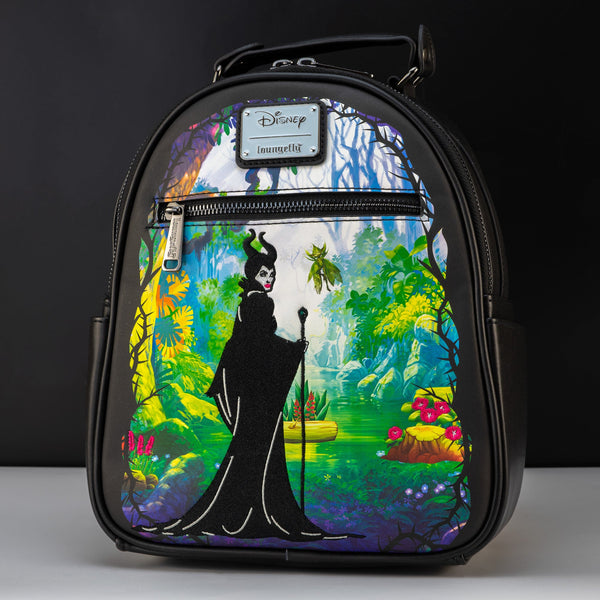 Loungefly x Disney Villains Sleeping Beauty Maleficent Faerie Garden M – GeekCore
