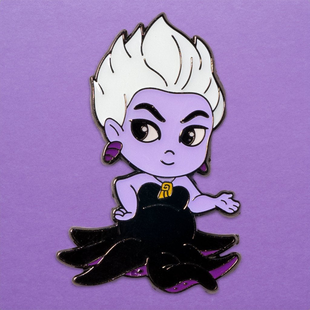 Loungefly x Disney Villains Ursula Enamel Pin - GeekCore