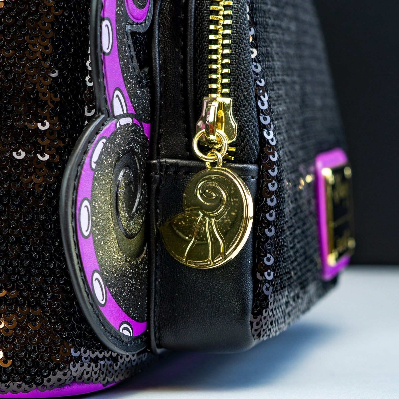 disney villains ursula mini backpack Loungefly x Disney Villains Ursula Sequin Cosplay Mini Backpack – GeekCore