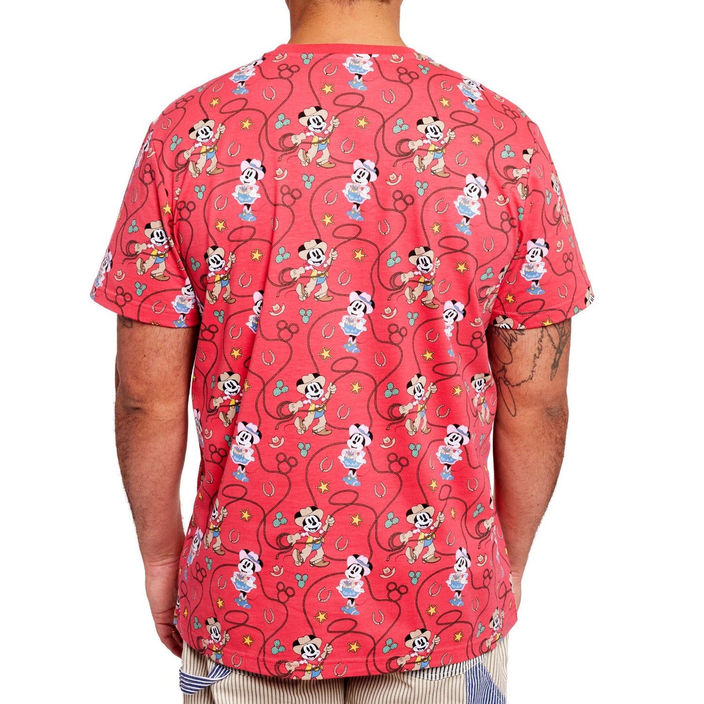 Loungefly x Disney Western Mickey and Minnie Unisex T - Shirt - GeekCore