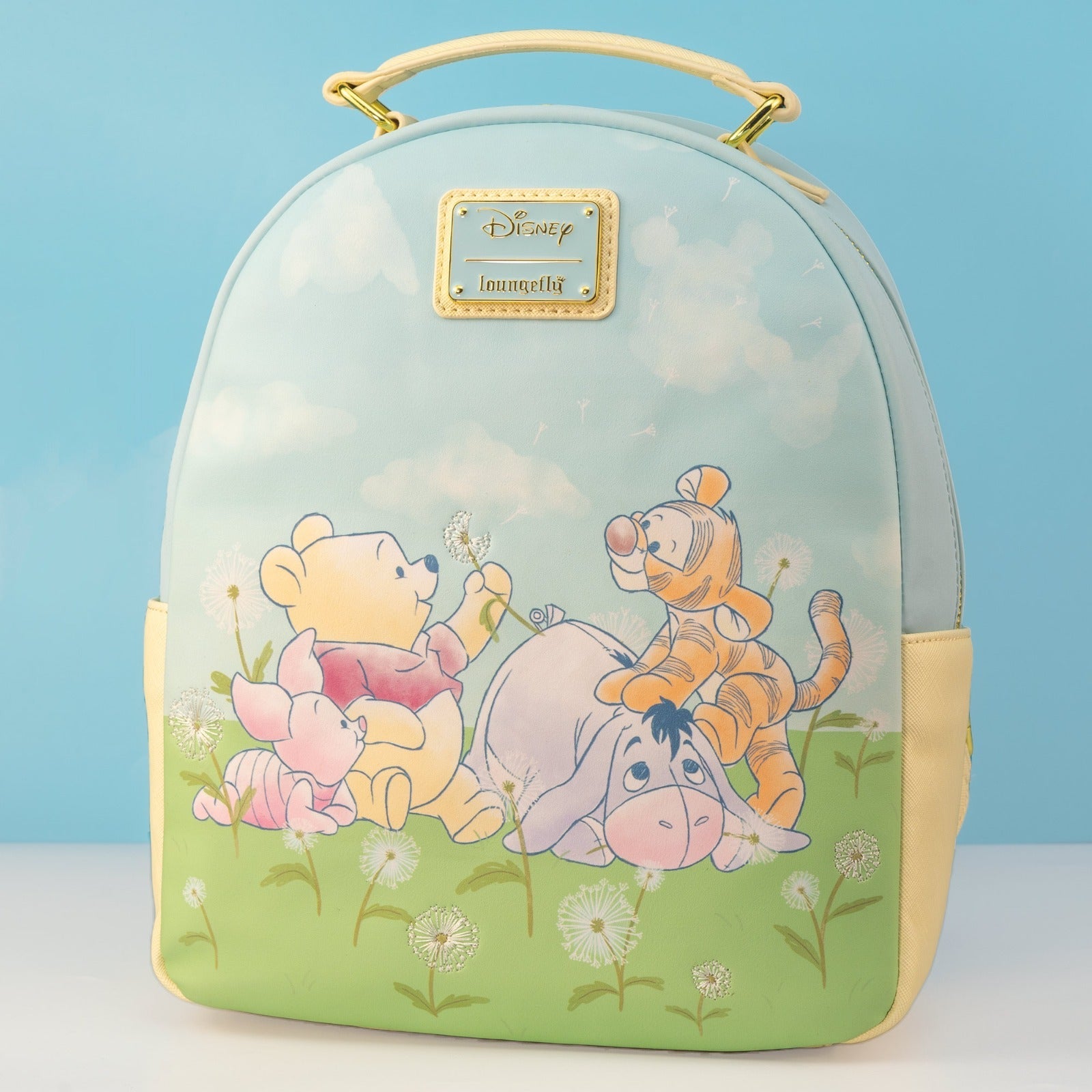 disney winnie the pooh balloon friends mini backpack Loungefly x Disney Winnie the Pooh and Friends Pastel Dandelion Fields – GeekCore