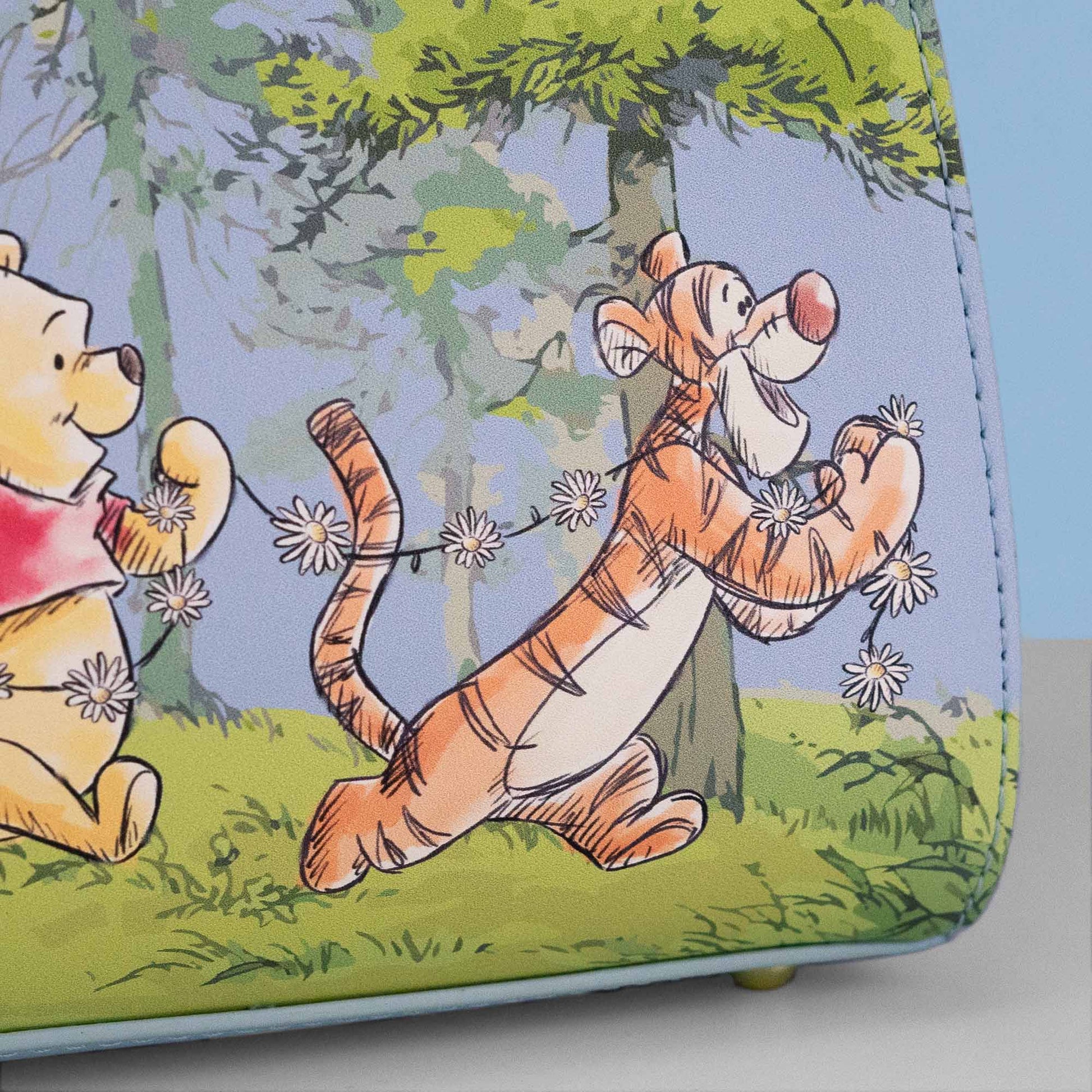 Loungefly x Disney Winnie the Pooh and Friends Treehouse Scene Crossbody Bag - GeekCore