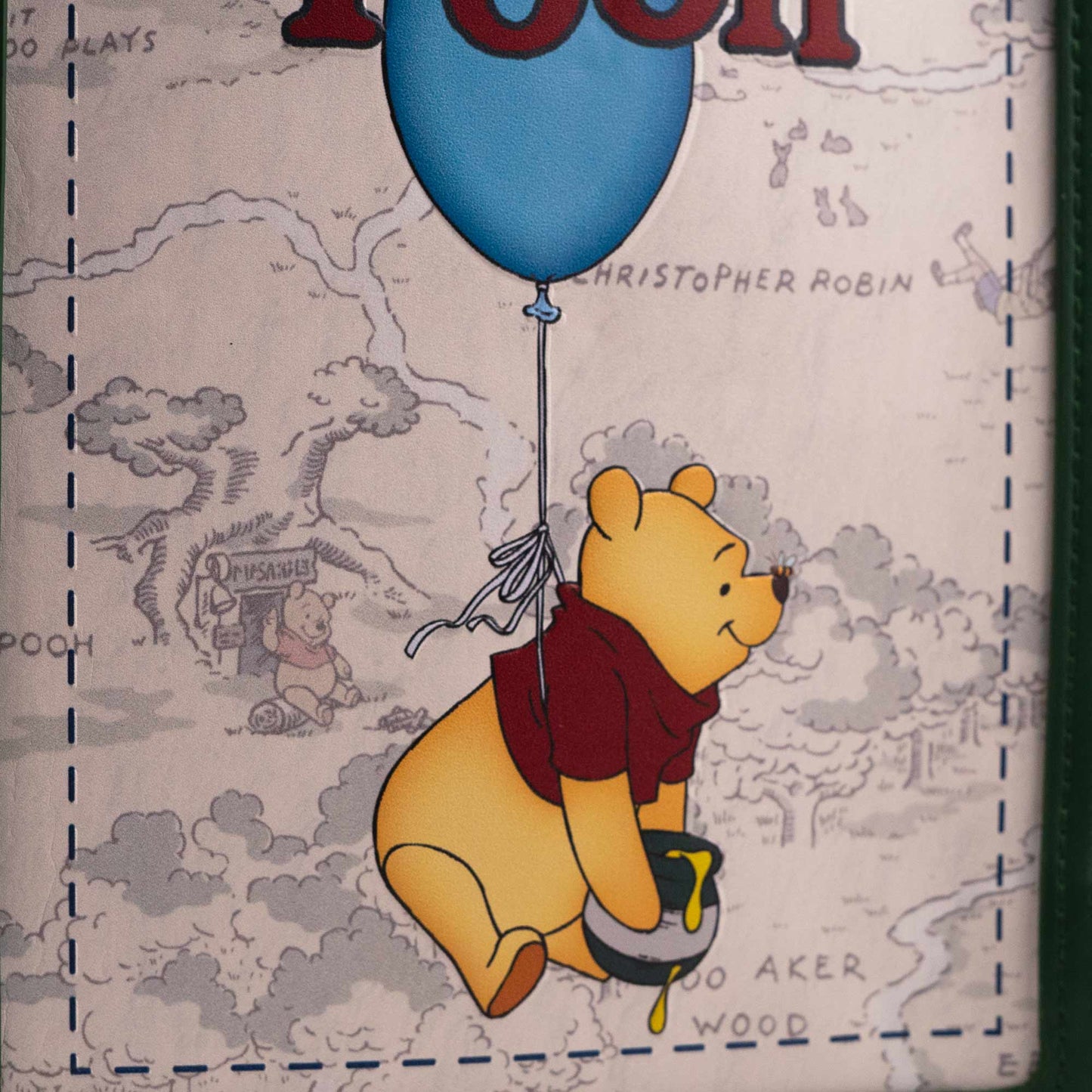 Loungefly x Disney Winnie the Pooh Book Convertible Crossbody Bag - GeekCore