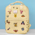 Loungefly x Disney Winnie The Pooh Canvas Icons Mid - Size Backpack - GeekCore