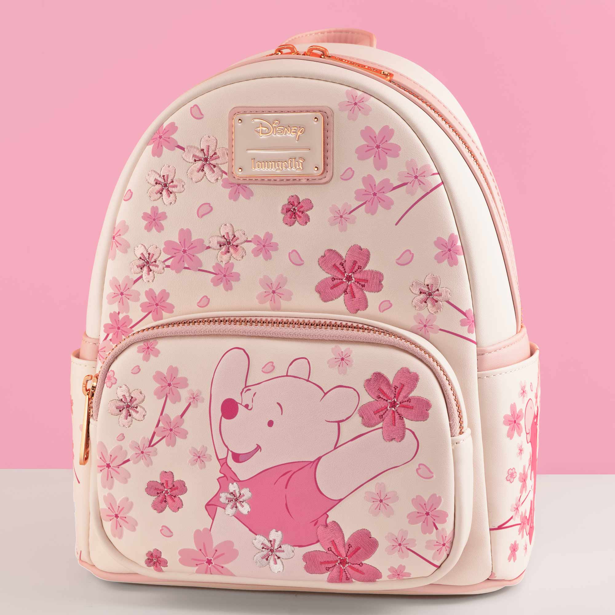 Loungefly x Disney Winnie the Pooh Cherry Blossom Mini Backpack - GeekCore