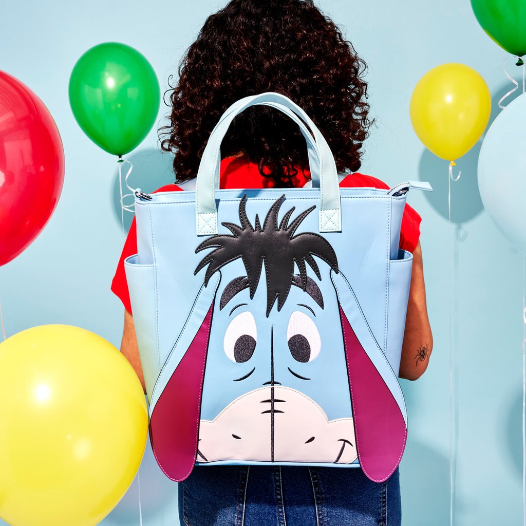 Loungefly x Disney Winnie the Pooh Eeyore Convertible Tote Bag - GeekCore