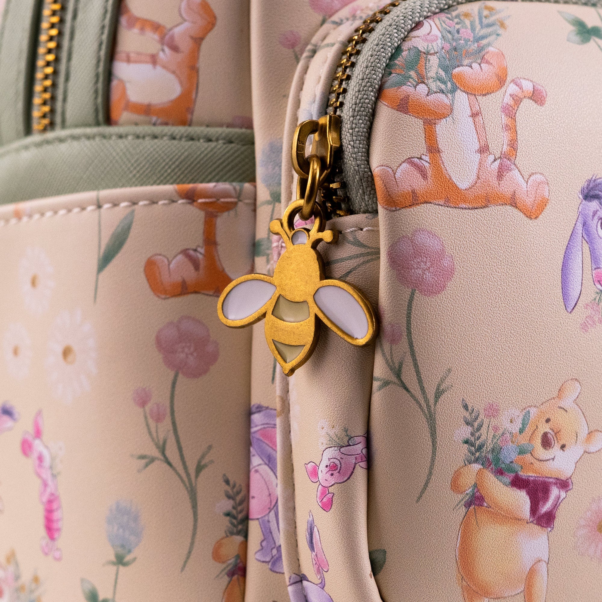 Loungefly x Disney Winnie the Pooh & Friends Floral AOP Mini Backpack - GeekCore