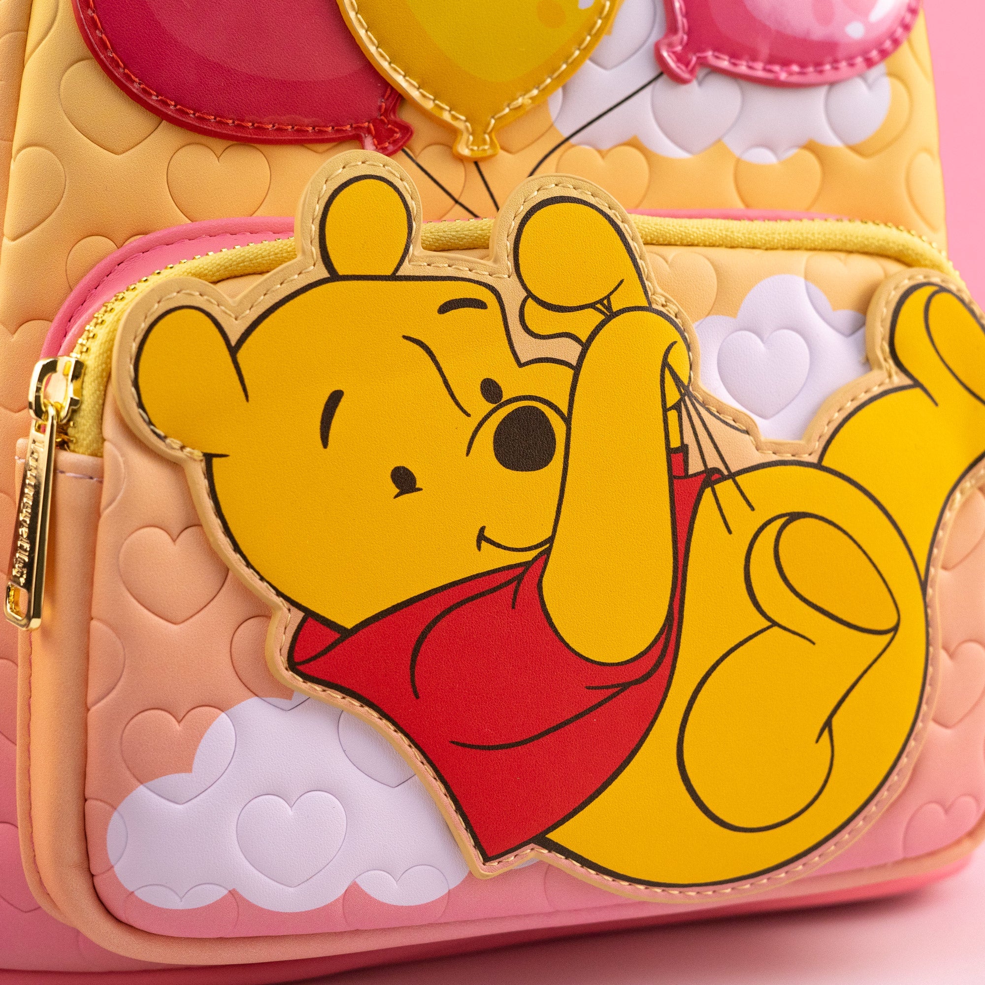 Loungefly x Disney Winnie the Pooh Heart Balloons Mini Backpack - GeekCore