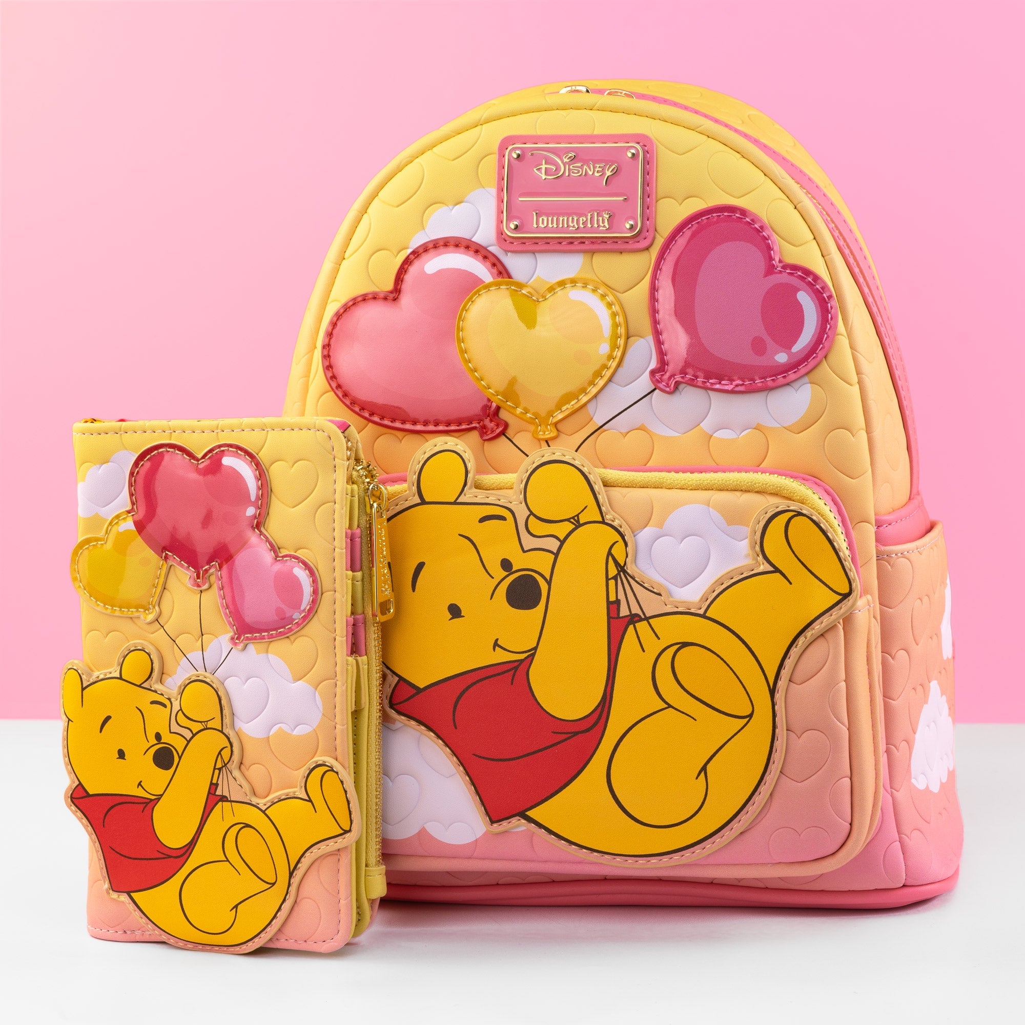 Loungefly x Disney Winnie the Pooh Heart Balloons Wallet - GeekCore