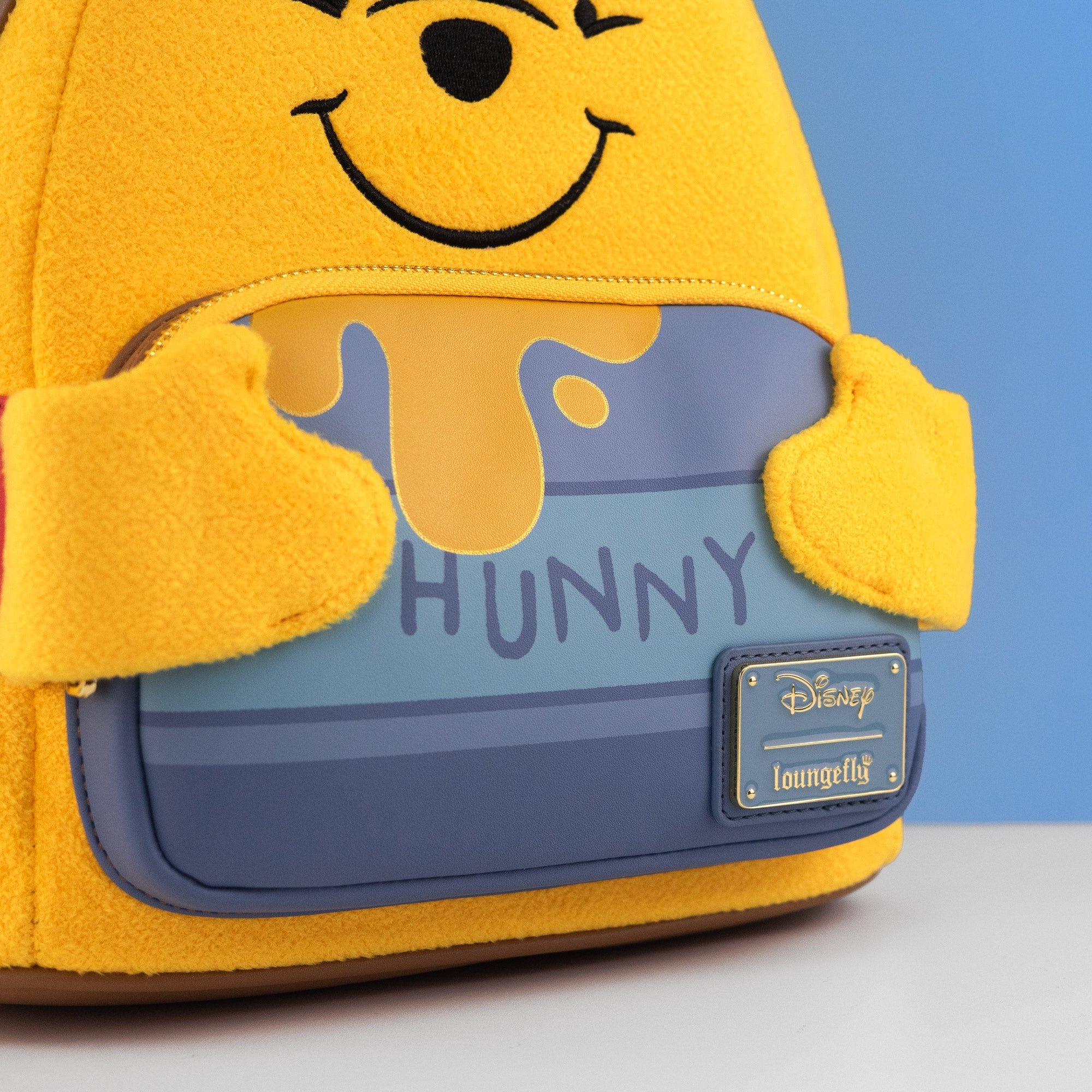 Loungefly x Disney Winnie the Pooh - Pooh Bear with Hunny Pot Mini Backpack - GeekCore