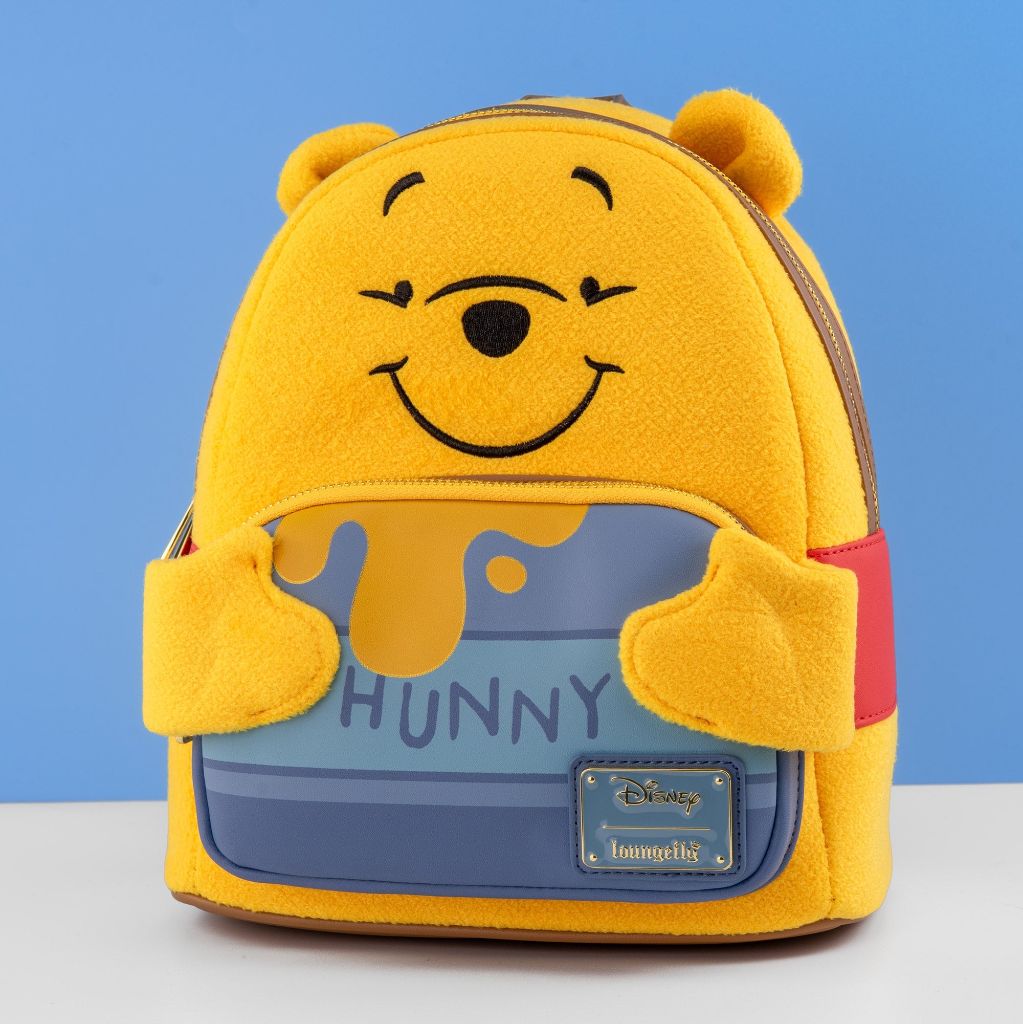 Loungefly x Disney Winnie the Pooh - Pooh Bear with Hunny Pot Mini Backpack - GeekCore