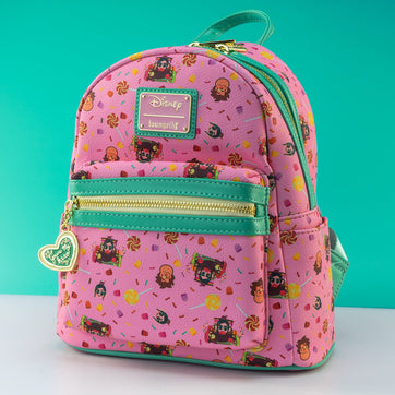 Loungefly x Disney Wreck It Ralph Vanellope AOP Mini Backpack - GeekCore