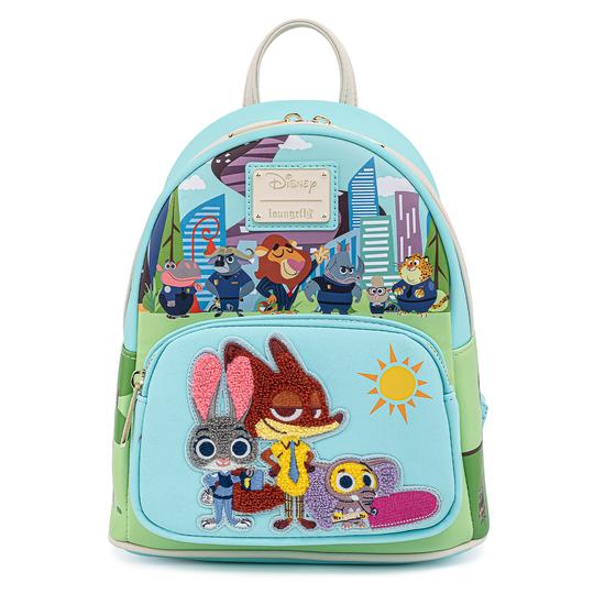 Loungefly x Disney Zootopia Chibi Group Mini Backpack - GeekCore