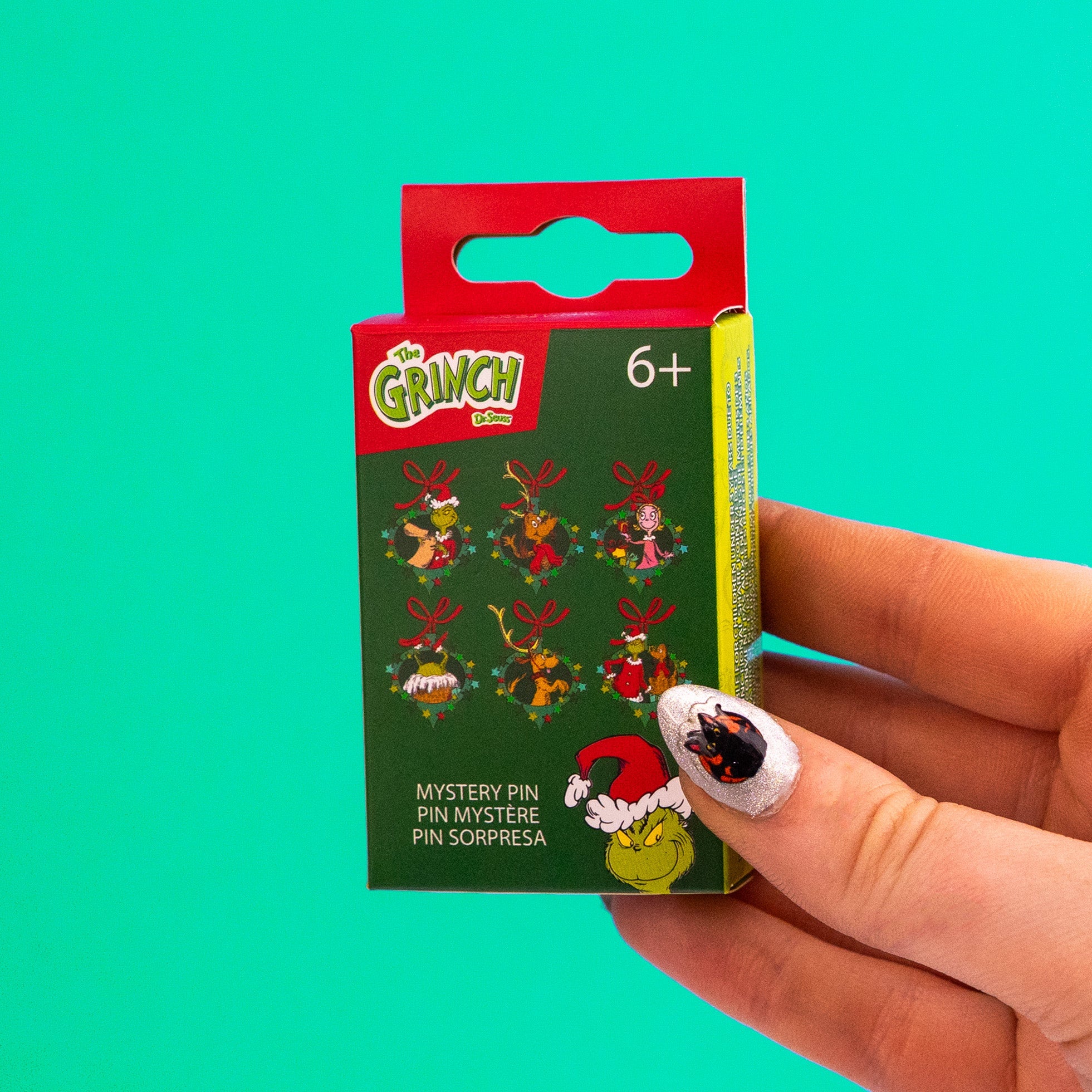 Loungefly x Dr. Seuss Christmas Character Wreaths Blind Box Mystery Pin - GeekCore