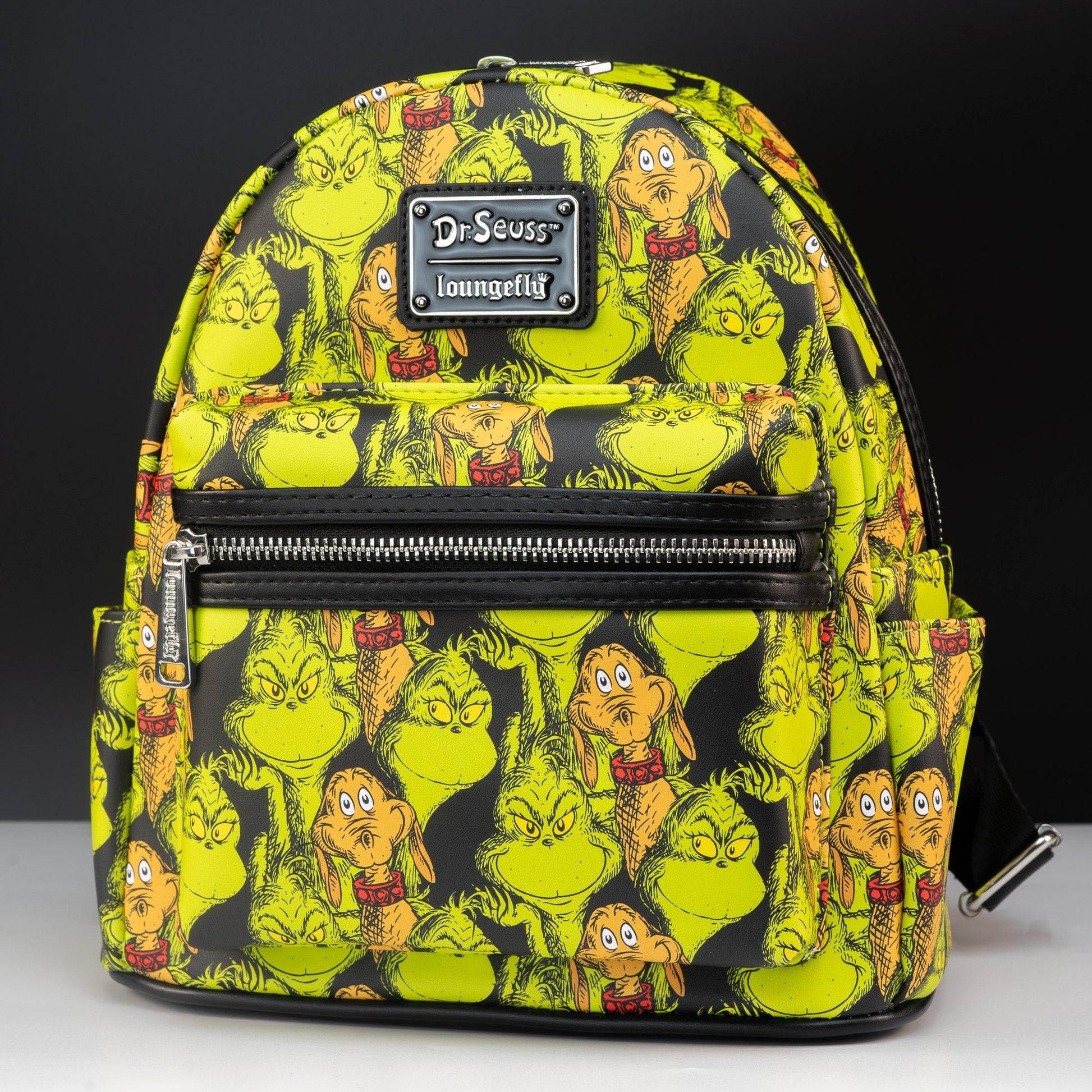 Loungefly x Dr Seuss The Grinch and Max AOP Mini Backpack – GeekCore