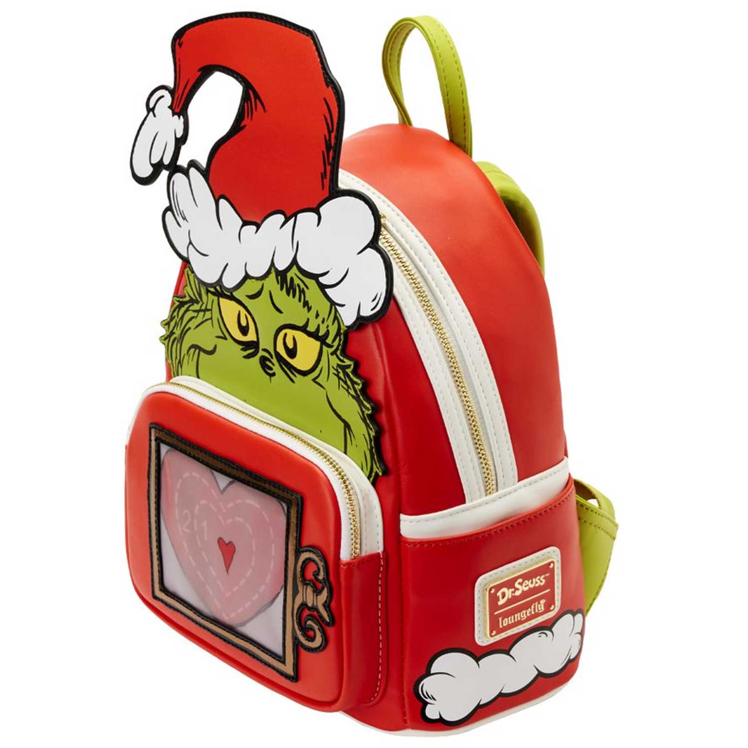 Loungefly x Dr Seuss The Grinch Santa Lenticular Mini Backpack – GeekCore