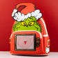 Loungefly x Dr Seuss Grinch Santa Lenticular Mini Backpack - GeekCore