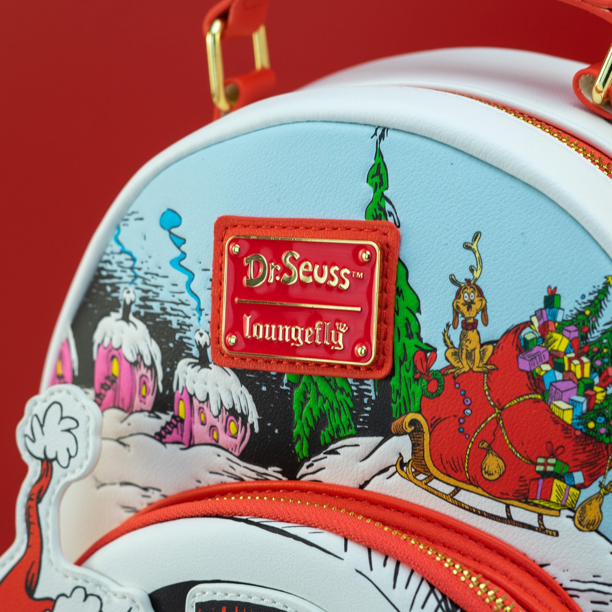 dr. seuss the grinch chimney thief mini-backpack Loungefly x Dr. Seuss The Grinch Chimney Thief Mini Backpack – GeekCore