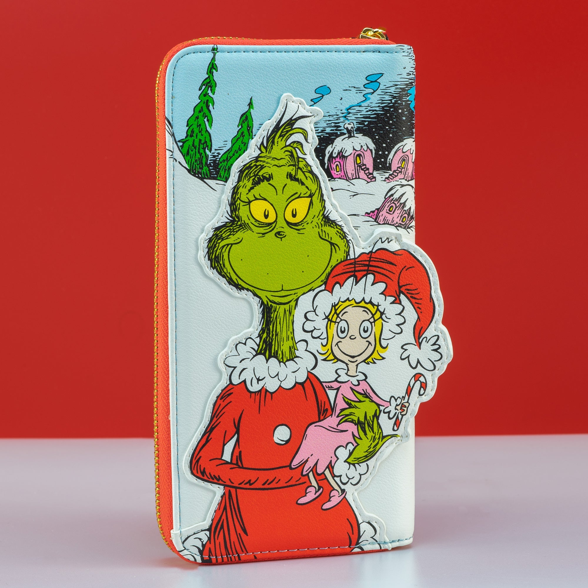 Loungefly x Dr Seuss The Grinch Loves the Holidays Purse – GeekCore